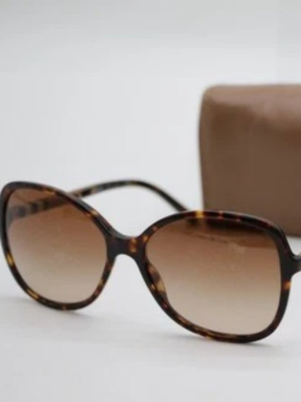 Burberry Women's B4197 Havana Brown Sunglasses 58-16 140 *READ*
